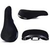 Generico Compatibile con il sedile for bici Funsea Black Flannelette Stunt Wheelie Accessorio for ciclismo con ricamo multicolore(5002Pur)
