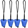 Generico Tappi di Drenaggio per Kayak - 4 Pezzi Universali da 4 cm con Cordino | Tappo di Drenaggio Kayak,Adatto a Principianti e Canoisti Esperti, Navigazione, Ormeggio e attività Acquatiche