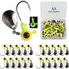 MAFIMOEA Waterdrop Underspin Pesca Jig Heads