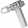 TAIZhiChen Rullo Polso Acciaio Inox Impugnatura Rotante Polso Design Compatto Attrezzo Fitness per Casa, Palestra