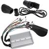 DUANSIYU Centralina Monopattino Elettrico Controller di scooter elettrico 3 6V/48V 1500W Brushless e set dell'acceleratore a mezza torsione for