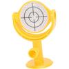 Omquot Prisma di misurazione, bersaglio riflettente, mini riflettore di misurazione durevole con croce per stazione totale, diametro 60 mm per coltelli edili