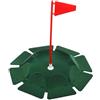 TUXCAXI Tazza da golf per allenamento con bandiera inclusa, resistente supporto per bandiera in velluto per forniture da golf, tazza da per allenamento con ufficio interno