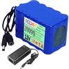 FREEDOH Batteria al Litio 12V Pacco batterie al Litio 12V 20Ah Batterie Ricaricabili con Caricabatterie e Scheda di Protezione BMS