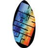 Ysyqkn Skimboard, Tavola da Surf per Sport Acquatici Realizzata in Legno Lucido Leggero, Utilizzabile su Sabbia E Onde, Progettata per Principianti Ed, 35inch