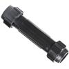 GALPADA Connettore in Plastica Nero Giunto a Vite in Alluminio Diametro 28mm, Facile da Assemblare per Kayak e Canoe