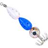 Gzadii Esche Artificiali LED | Esca da Traina con Amo,Montatura Per Halibut | Per Branzino, Halibut, Acqua Salata, Mare, Lucioperca, Offshore, Trota E Pesce Gatto