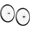 QHYRZE Set Di Ruote Per Bici Da Strada Ruota Da 700c Con Sgancio Rapido Ultraleggere Cerchio In Lega Di Alluminio Altezza 40mm Mozzo 9 * 100mm/ 10 * 130mm Freno C/V Per 7-12 Velocità Cassetta
