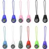 MisFun 12 Pezzi Mini Bussola, Multicolore Bussola Bambini, Bussola Paracord, Portachiavi Bussola Bambini, Bussola per Campeggio, per Attività All'aperto, Escursionismo, Sopravvivenza