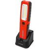 Velamp FONZIE: lampada di lavoro 500 lumen con base di ricarica. LED + UV + torcia