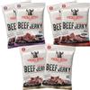 Viking Bites Beef Jerky Mixed box 300 g (6 x 50 g) - 2x Original, 2x Barbecue, 2x Teriyaki - Manzo essiccato - Snack a base di carne con alto contenuto proteico