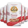 Colichef Farina Caputo Pizzeria Tipo 00-5 Chilos (confezione 5 x 1 kg) - La farina pizza N°1 in Italia 5.0 unità