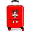 JOUMMA BAGS It's A Mickey Things Trolley Abs 55 Cm 4 Ruote Rosso