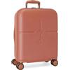 JOUMMA BAGS Pepe Jeans Trolley da Cabina Abs 55cm. 4 Ruote Highlight Terracotta