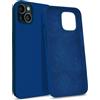 MyGadget Cover per iPhone 15 Plus - Custodia Antiurto in Silicone Morbido - Case con 3 Strati in TPU Ultra Resistente - Protezione Antigraffio - Blu scuro