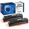 colorfly 205A Toner compatibile con HP 205A CF530A per HP MFP M181fw Toner per Color Laserjet Pro MFP M180n M181FW M180NW M180FW M181N M154A, 2 neri