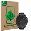 ScreenLeaf 2 Pezzi Pellicola protettiva per Garmin Fenix 7 Pro Solar (47 mm) [Proteggi Schermo Sostenibili, Clear, Antigraffio]
