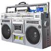 Generic Boombox a cassette con radio AM/FM, streaming wireless, slot USB/Micro SD, ingresso AUX, uscita cuffie, converte le cassette in USB/SD - Lettore audio multifunzione.