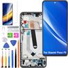 HLYGZX Display di ricambio per Xiaomi Poco F3 LCD TFT M2012K11AG Display Touch Digitizer Assembly Kit parti di riparazione (nero con cornice)