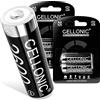 CELLONIC 4x Batteria per Navigatore GPS Compatibile con Garmin eTrex 32x, Montana 700, eTrex 30, 010-11874-00 - (2600mAh, 1.2V)