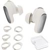 AhaStyle Ganci auricolari per auricolari Bose QuietComfort Ultra di seconda generazione (2025) e QuietComfort Ultra (2023) 【Scatola portaoggetti portatile aggiunta】 3 paia S/M/L in silicone