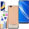 HLYGZX Display di ricambio per Oppo Find X5 Pro 5G schermo LCD TFT, CPH2305 Display schermo Touch Digitizer Assembly Kit di parti di riparazione (senza impronta digitale, schermo non curvo)
