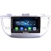 KUNFINE Car CarPlay Android Auto Navigazione Stereo GPS Radiocamera retromarcia Display 9 IPS Schermo tattile Headunit Tablet Pad Lettore multimediale Per Hyundai Tucson 2015-2018 LHD, 4 Core 2G+64G