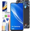 HLYGZX Display Schermo per Samsung A20 A205F A205FN A205GN TFT con Cornice | con kit di riparazione，TFT LCD，HD Display，Sostituire lo schermo,per Modello:A205YN A205G A205W A205U A205S S205DL A205U1
