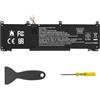 ASUNCELL 11.58V/51.3Wh RH03XL Batteria del computer portatile per HP EliteBook 640 645 650 655 G9 G10 Series, RH03XL M73472-005