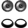 IPNOSIS Kit 2 Casse Anteriori AXTON AE165 Per Mercedes Classe A/Classe B Dal 2005 Al 2012 Con 2 Supporti Anteriori