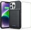 Ekrist Cover Batteria Portatile 7500mAh Ricaricabile per iPhone 13/13 Pro/14 [6.1''] Power Bank Charger