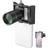 SmallRig T-Mount-5334 - Teleobiettivo con ingrandimento 2X e kit macro per iPhone 17/16/15 Pro Max, zoom ottico con 2 lenti macro, compatibile con smartphone 4x/5x/8x, teleobiettivo