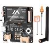 Meshnology Wio Tracker L1 Development Board Wio SX1262 nRF52840 modulo per Ar duino Meshtastic LoRa, dente blu 5.0 GPS GNSS, 1.3 OLED, supporto batteria tipo C e carica solare, efficienza energetica e ricca