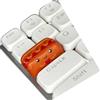 MALSSE Keycap in resina personalizzabile Modello alimentare vibrante per tastiera meccanica Durabilità compatibile Resistente all'usura Keycaps in resina unici per tastiera da gioco