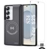 Fraternize Custodia con Batteria per Samsung Galaxy S25/S24, 10000mAh Reale, Carica Magnetica, Compatibile con Ricarica Senza Fili, Custodia di Protezione per Caricatore di Batteria di Emergenza, Power Bank