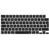 MOSISO Copritastiera Compatibile con MacBook Air 13,6 M3 A3113 M2 A2681 2025-2022, Copri Tastiera per Air 15 2025-2023, per Pro 14/16 Pollici M4 M3 M2 M1 2021-2025, EU Layout, Nero