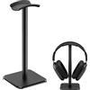 AYHYHLJZJ Supporto per cuffie da gamer con base ponderata, altezza regolabile di 24 cm, montaggio rapido, protezione in TPU, design elegante per setup gaming, cuffie audio da scrivania