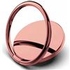 YGKJ Anello Supporto Telefono, Universale Cellulare Anello Metallico Rotazione 360° Supporto per anulare Smartphone Ring Compatibile con Compatibile con iPhone, Samsung, LG ecc. (Oro rosa)