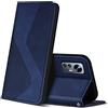 ZONNAVI Cover per Xiaomi Mi 12 / 12X, Flip Custodia Pelle PU con [Slot Cart] [Supporto Stand] [Magnetica], Cover a Libro Portafoglio per Xiaomi Mi 12 / 12X (Blu)