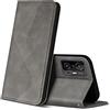 ZONNAVI Cover per Xiaomi Mi 11T / Xiaomi Mi 11T PRO, Flip Custodia Pelle PU con [Slot Cart] [Supporto Stand] [Magnetica], Cover a Libro Portafoglio per Xiaomi Mi 11T 5G / 11T PRO 5G (Grigio)
