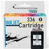 Mondo Stampa Cartuccia d'Inchiostro Compatibile con HP 336 Nero (7ml), per Stampanti DeskJet 5440 D4160, OfficeJet 6310, PhotoSmart C3180 7850, PSC 1510
