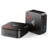 NiPoGi Pinova P1 Mini PC ΑΜD 4300U(Max 3.7GHz, 4C/4T) 16GB DDR4 256GB SSD Mini Desktop Computer, Triplo Display DP 1.4+HDMI 2.0+USB 3.2 Type-C 4K@60Hz /WiFi 5/BT 4.2 Radeon Graphics