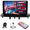 Inefala [4G+128G] Inefala Android Autoradio per Renault Megane 3 2009-2014, Wireless CarPlay Android Auto, 9 Touchscreen Stereo Auto Bluetooth con GPS WiFi DSP RDS/FM Retrocamera MIC