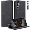 KZB Cover Libro per Samsung Galaxy S25 FE, Portafoglio Magnetica in Pelle