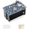 iiunius UPS HAT (E) per Raspberry Pi 5/4B/3B+ Type-C Bi-Directional Fast Charging 5V 6A Output Pogo Pins Connector Supports 4× 21700 Li Batterie (NOT Included)