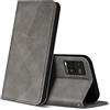 ZONNAVI Cover per Vivo Y21 / Vivo Y21S / Vivo Y33S, Flip Custodia Pelle PU con [Slot Cart] [Supporto Stand] [Magnetica], Cover a Libro Portafoglio per Vivo Y21 / Vivo Y21S / Vivo Y33S (Grigio)