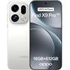 OPPO Find X9 Pro 5G 16+512GB, Smartphone sbloccato AI, Display ProXDR 6,78 120Hz, Fotocamera Hasselblad da 200 MP, 4K Motion, 7500 mAh, IP69, Silk White (Con carica 80W SUPERVOOC e Enco Buds3)