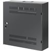 INTELLINET Armadio Rack In Rete 4U Orizzontale 2U Verticale Nero 540x550x170 mm