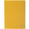 Exacompta Cod. 85109E 1 portalistino OPAK 100 buste texturizzate antiriflesso 200 facciate per formato A4 dimensioni 24X32cm copertina flessibile in polipropilene giallo