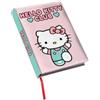 Maricart Diario Scuola 2026/2027 Hello Kitty Ufficiale 12 Mesi - Diario Scolastico Elementari e Medie 14,5x20,5 cm - Agenda da Settembre ad Agosto con Pagine Giornaliere